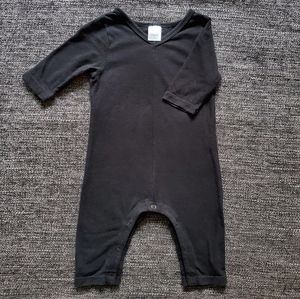 Smash + Tess Black Mini Romper | 3 to 6 Months